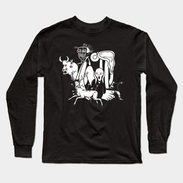 Don't touch this is art Long Sleeve T-Shirt by Camelo